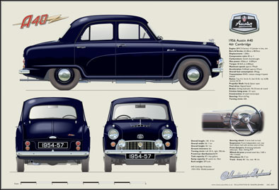 Austin A40 Cambridge 1954-57